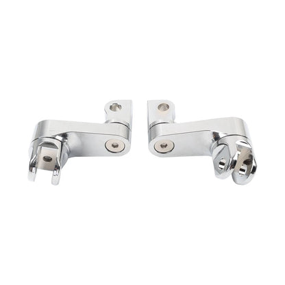 Rear Foot Pegs for Harley Sportster 883 1200 Dyna Fat Bob (2004–2023)