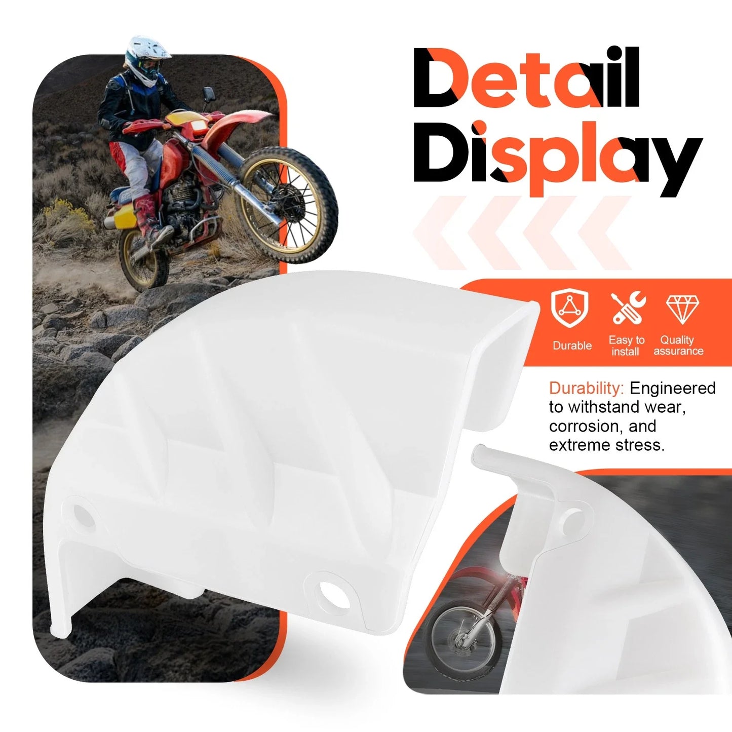 Rear Disc Brake Guard Cover for Honda XR (1991–2024)