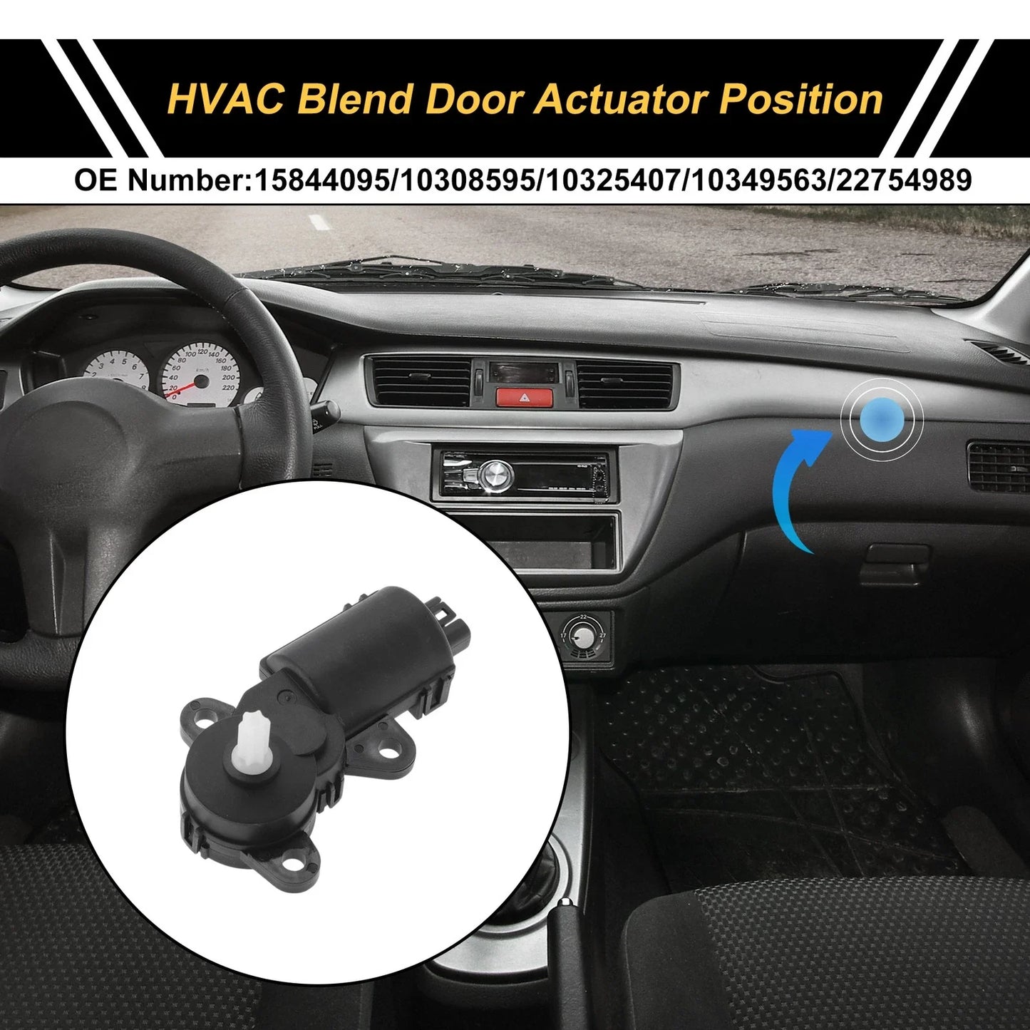 Heater Blend Door Actuator for Buick LaCrosse (2005-2009)