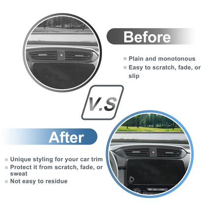 Air Condition Outlet Vent Trim Cover Frame for Honda CR-V (2017–2022) Black