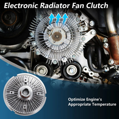 Engine Cooling Fan Clutch for Chevrolet Astro 2500 L4 2.5L (1996–2005) No.89000131