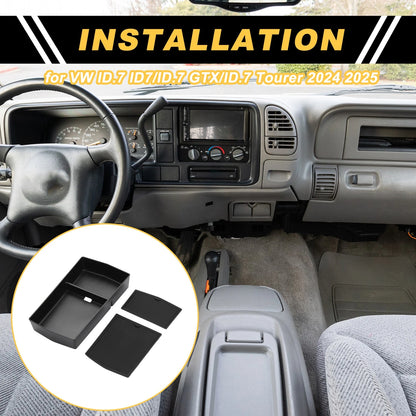 Center Console Armrest Organizer Tray for VW ID.7/ID7 GTX (2023–2023)
