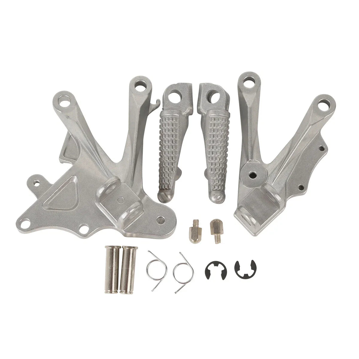 Front Rider Footrest Pegs for KAWASAKI ZX10R ZX-10R (2006-2010)