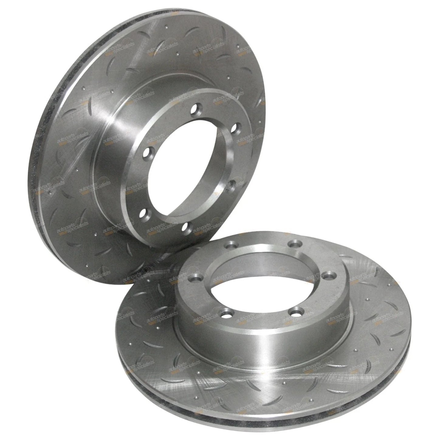 2 x Front Slotted Brake Rotors for 4Runner Surf (1988–1991)