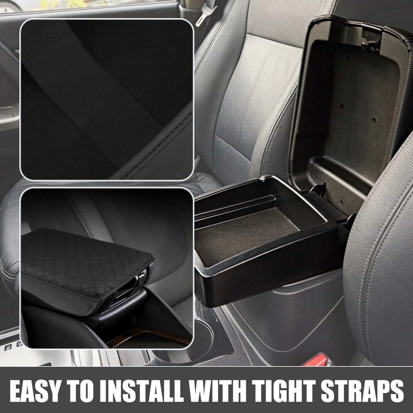 Center Console Armrest Seat Box Cover for Dodge Ram 1500 2500 3500