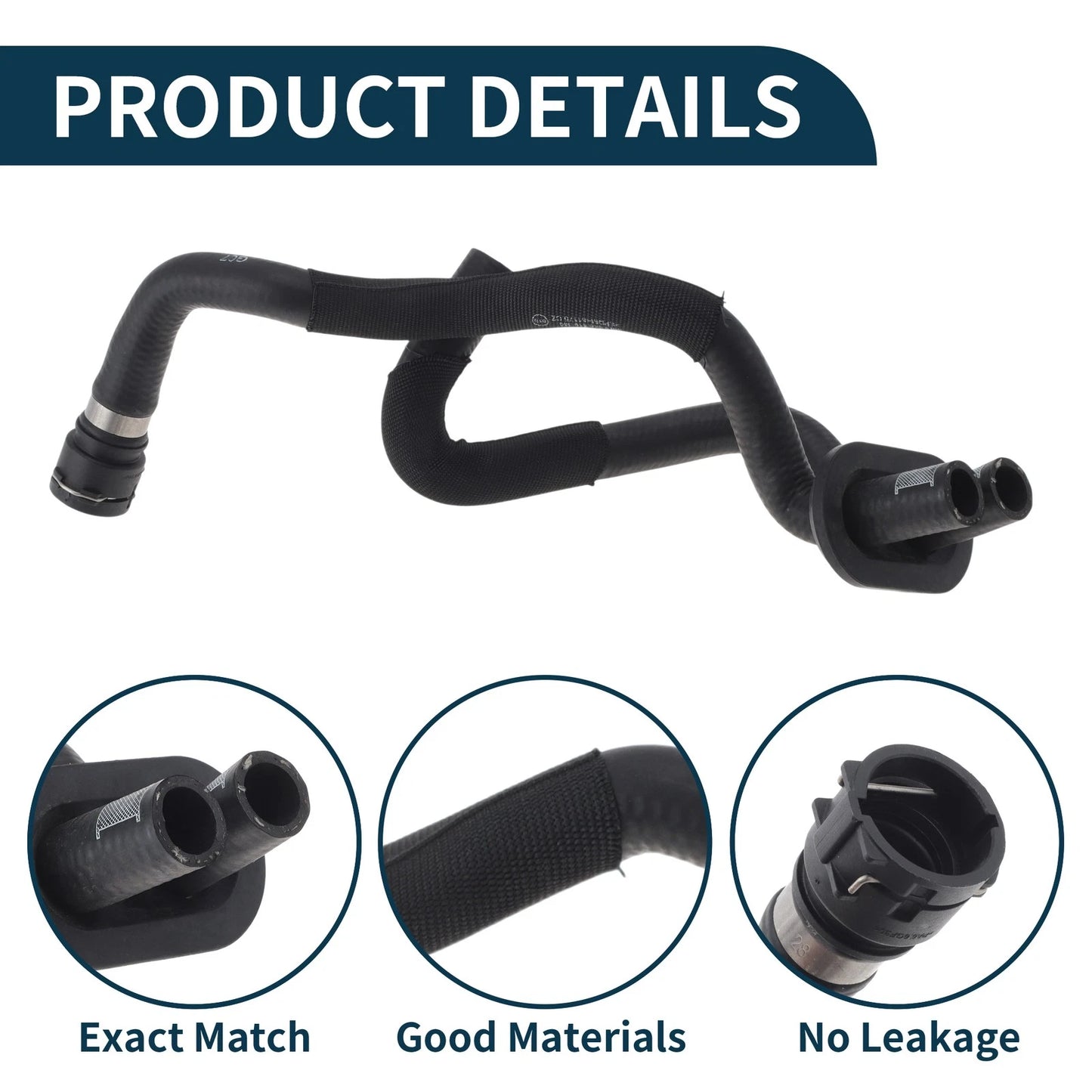 Radiator Hose No.8KD819350 for Audi A4L (2016–2020)