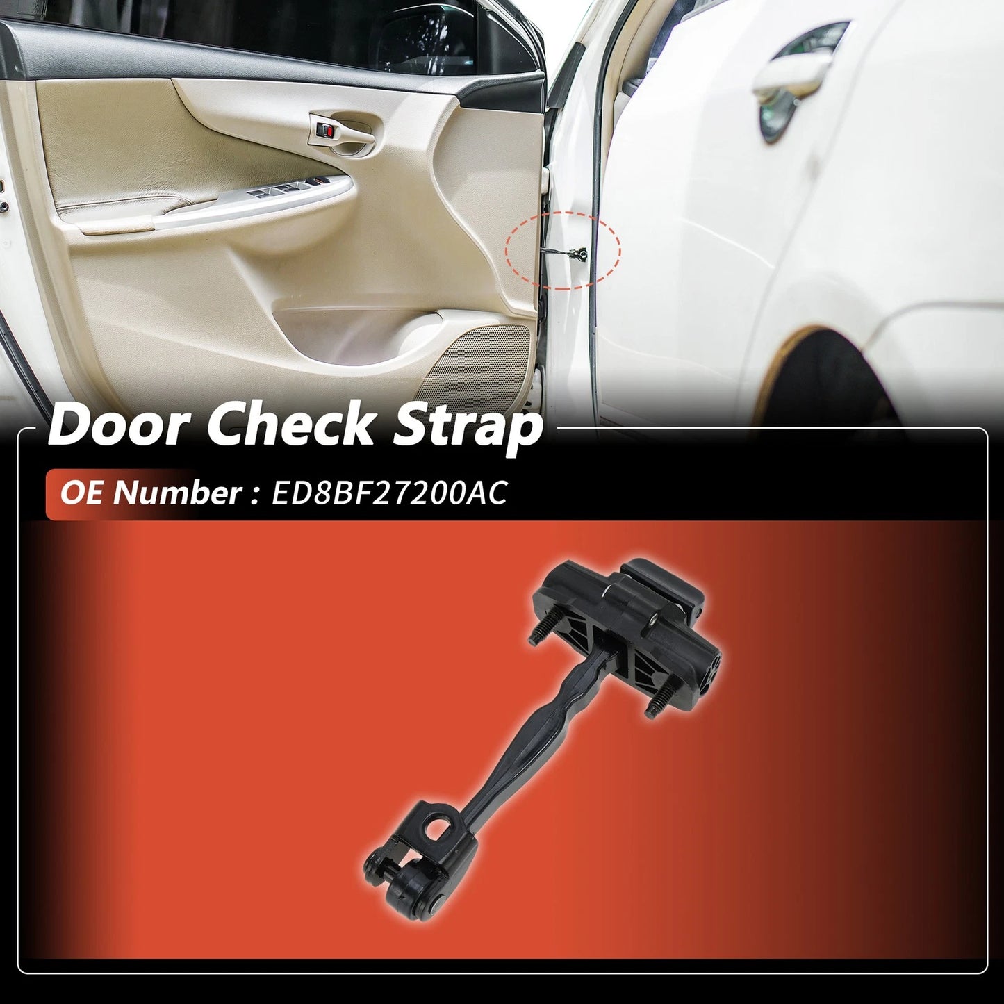 Door Check Strap for Ford Escort FD (2015–2017) No. ED8BF27200AC