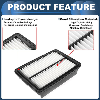 Car Engine Air Filter No. 28113Q5000 for Kia Seltos (2021–2024)