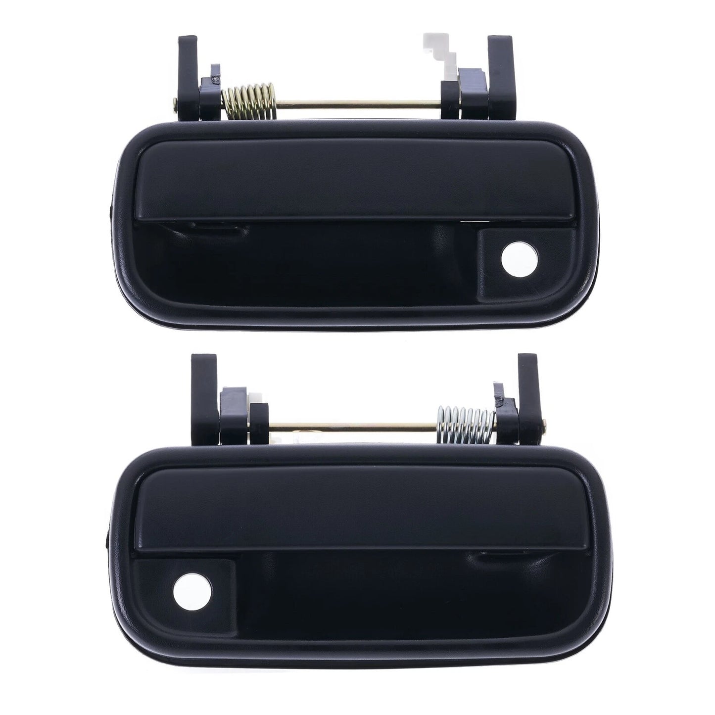 2pc Set Outer Door Handles for Toyota Hilux (1988–1997) Textured Black