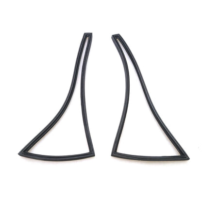 Set of 2 Rubber Weatherstrip Quarter Seals for Nissan Datsun Patrol G60 (1960–1980)