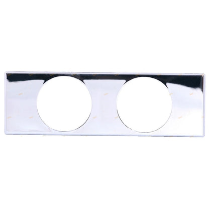 Chrome Instrument Holder with 2 Holes for Mazda MX-5 NB (1998-2005)