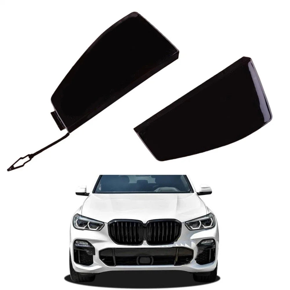 Front Bumper Tow Eye Hook Cover Cap L/R for BMW X5 (2019-2023)