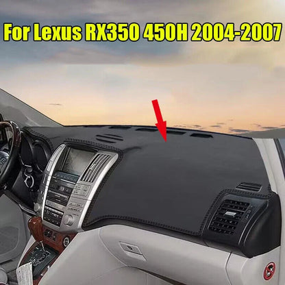 Leather Dashboard Dash Cover Dashmat Pad for Lexus RX350 450H (2004–2007)
