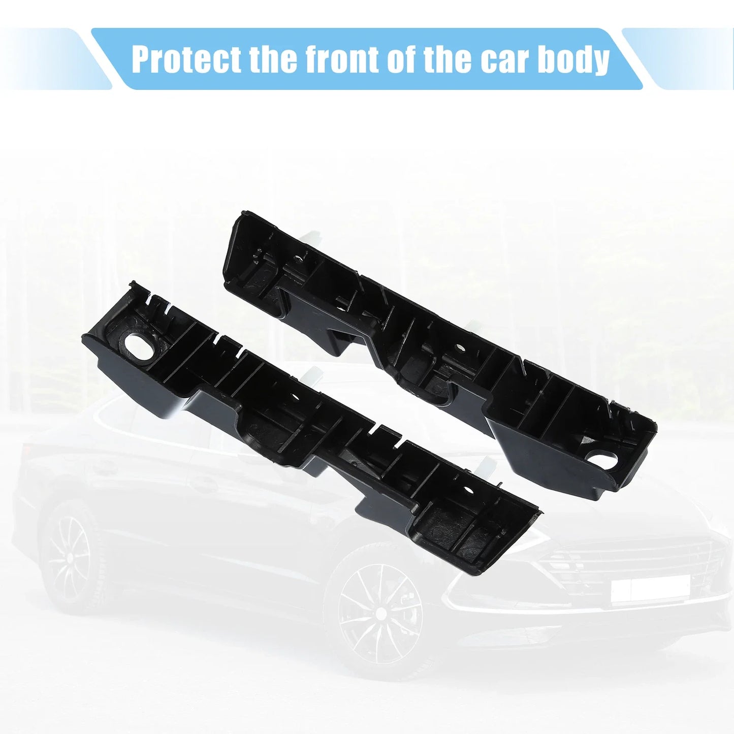 Front Bumper Bracket 2 x for Hyundai Sonata (2011-2015)