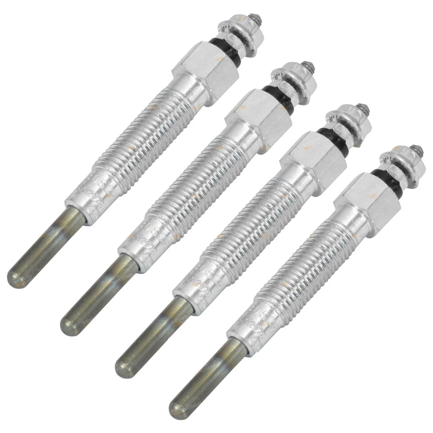 4x Glow Plugs for Nissan Urvan E20/E23/E24 TD23/TD25/TD27 Engine