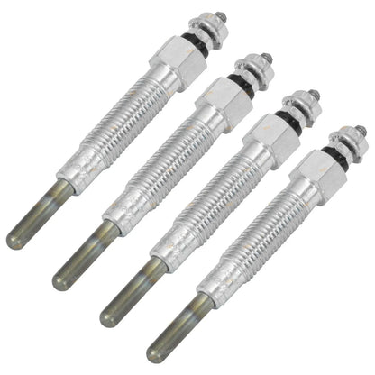 4x Glow Plugs for Nissan Urvan E20/E23/E24 TD23/TD25/TD27 Engine