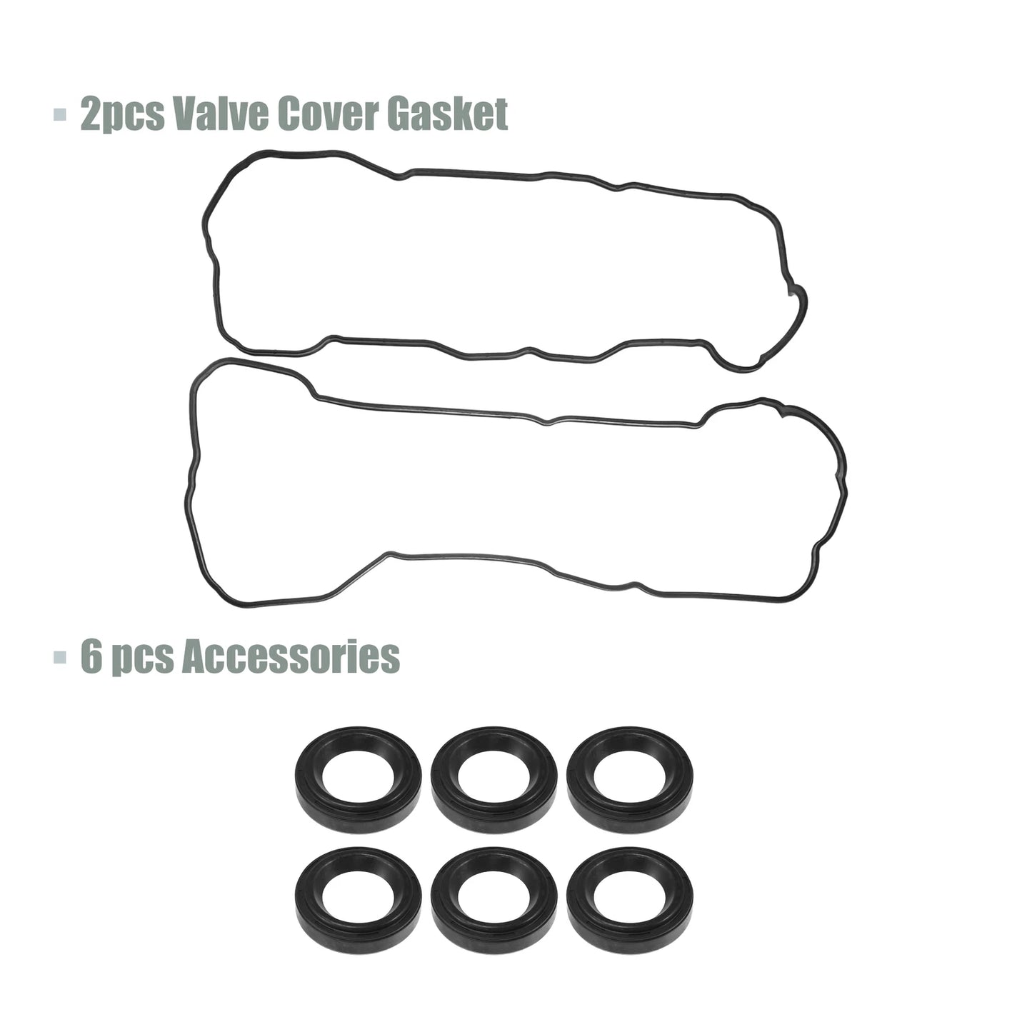 Set of 1 Valve Cover Gasket for Toyota Highlander 3.0L (2001–2003) No. 1121420030