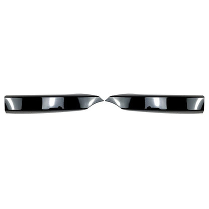 Gloss Black Front Bumper Side Spoiler Lip for BMW 1 Series E82 E88 (08-13)