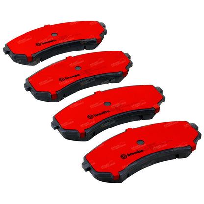 Set of 4 Brembo Front Disc Brake Pads for Mazda E2000 E2500 (1997–2006)