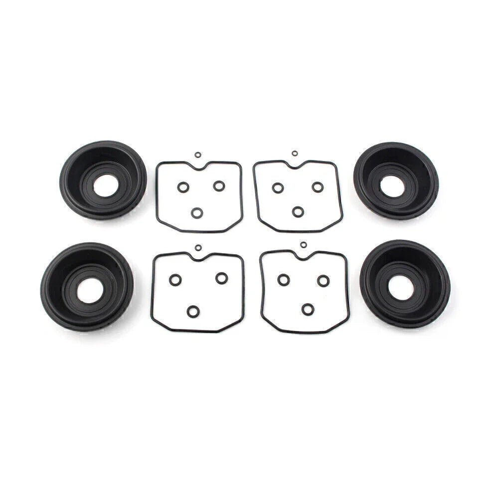 Carburetor Rebuild Kit & Plunger Diaphragm for Kawasaki (Various Years)
