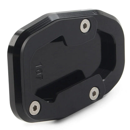 CNC Side Stand Enlarger Plate for Ducati Desert X 2022+ Aluminum Black