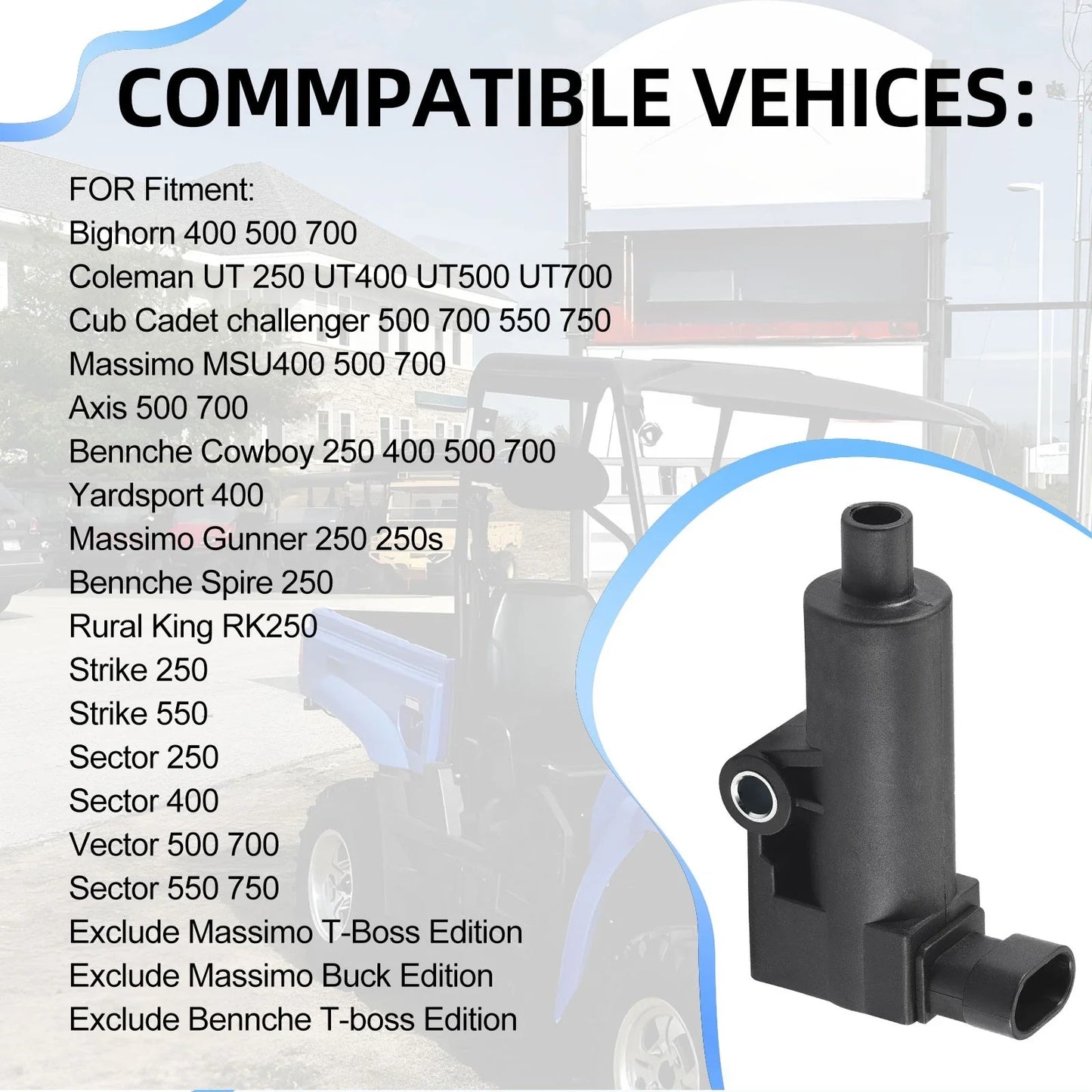 Ignition Coil for Hisun Strike 250 550
