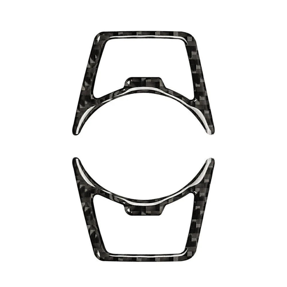 Carbon Fiber Headlight Switch Trim Sticker for Ford F150, Mustang, Explorer (2014-2023)