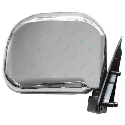 RH Chrome Manual Door Mirror for Toyota Hiace LH103 RZH103 RZH113 RZH125 89-05