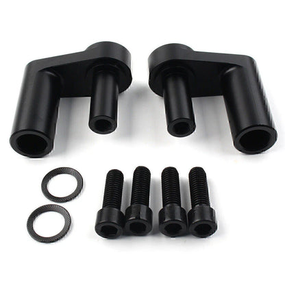 1.625" Moto Black Handlebar Risers for BMW R1200RT R1250RT (2014-2023)