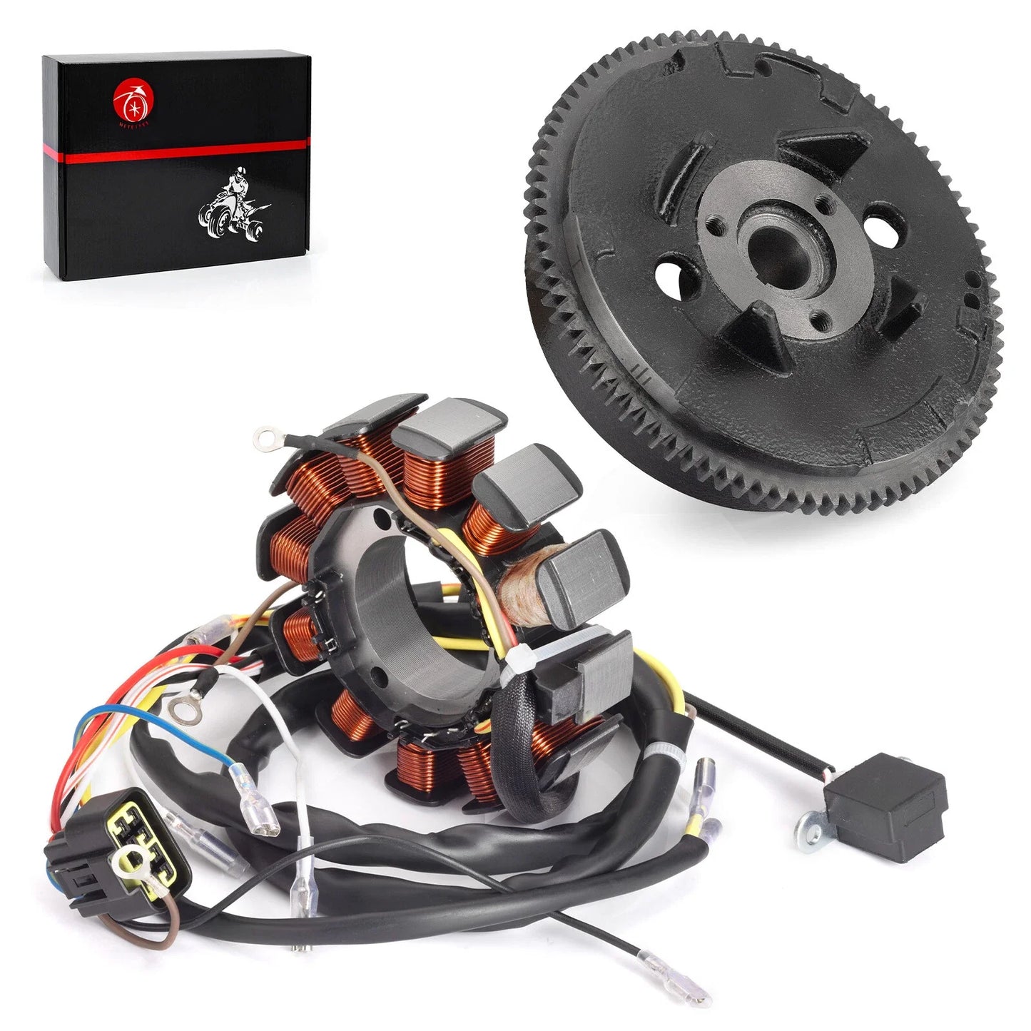 Stator w/ Flywheel for Polaris Sportsman 500 4x4 HO (2002–2004)