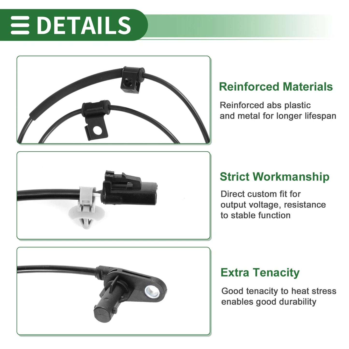 ABS Wheel Speed Sensor No. 956712Z300 for Hyundai Ix35 (2010–2017)