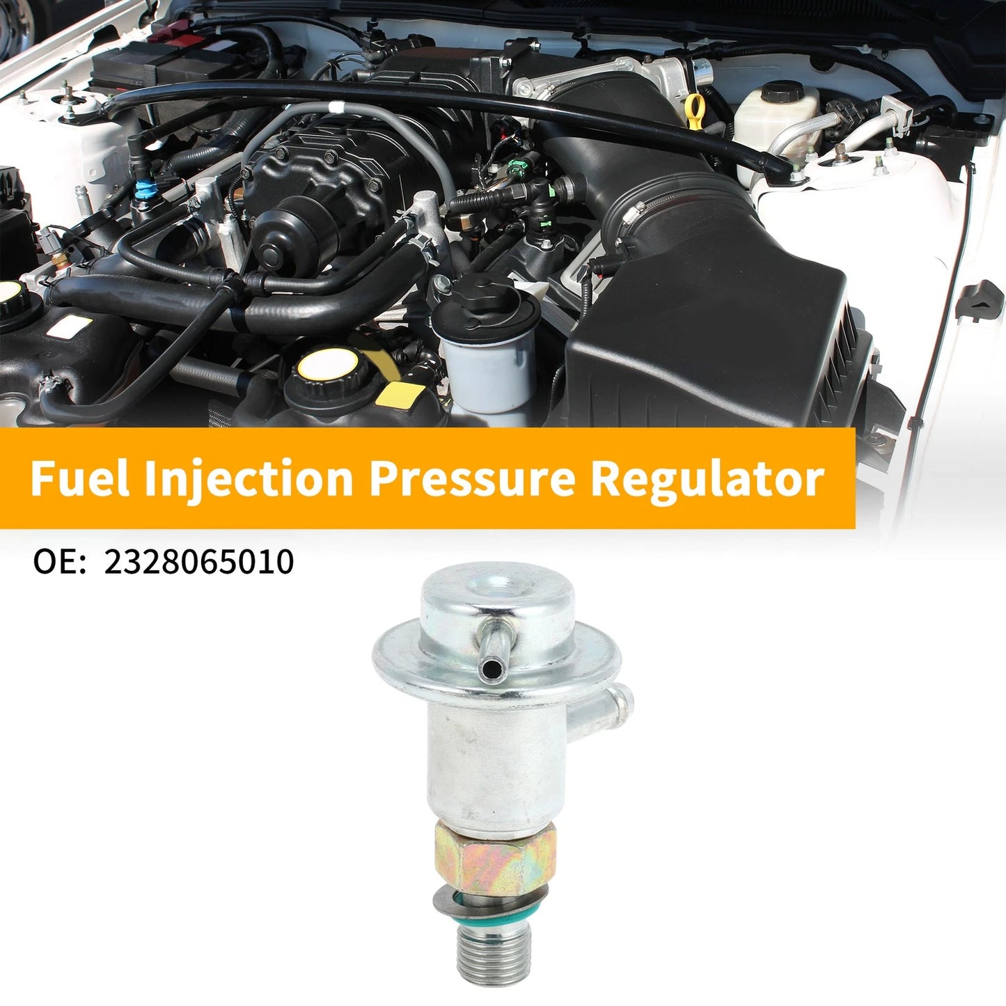 Fuel Pressure Regulator for Toyota 4Runner (1988–1994) No. 23280-65010 Metal