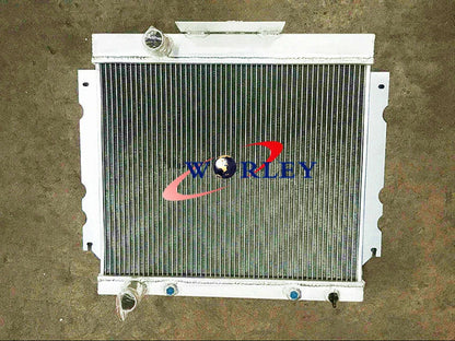 3 Rows Aluminum Alloy Radiator with Fan for Chrysler Valiant (1962–1976)