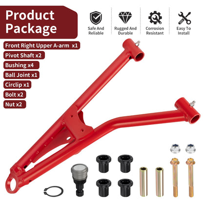 Front Right Upper A-arm with Ball Joint for Polaris Sportsman Scrambler (2014–2023)