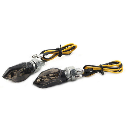 Mini Motorcycle 12V LED Turn Signal Lights Amber