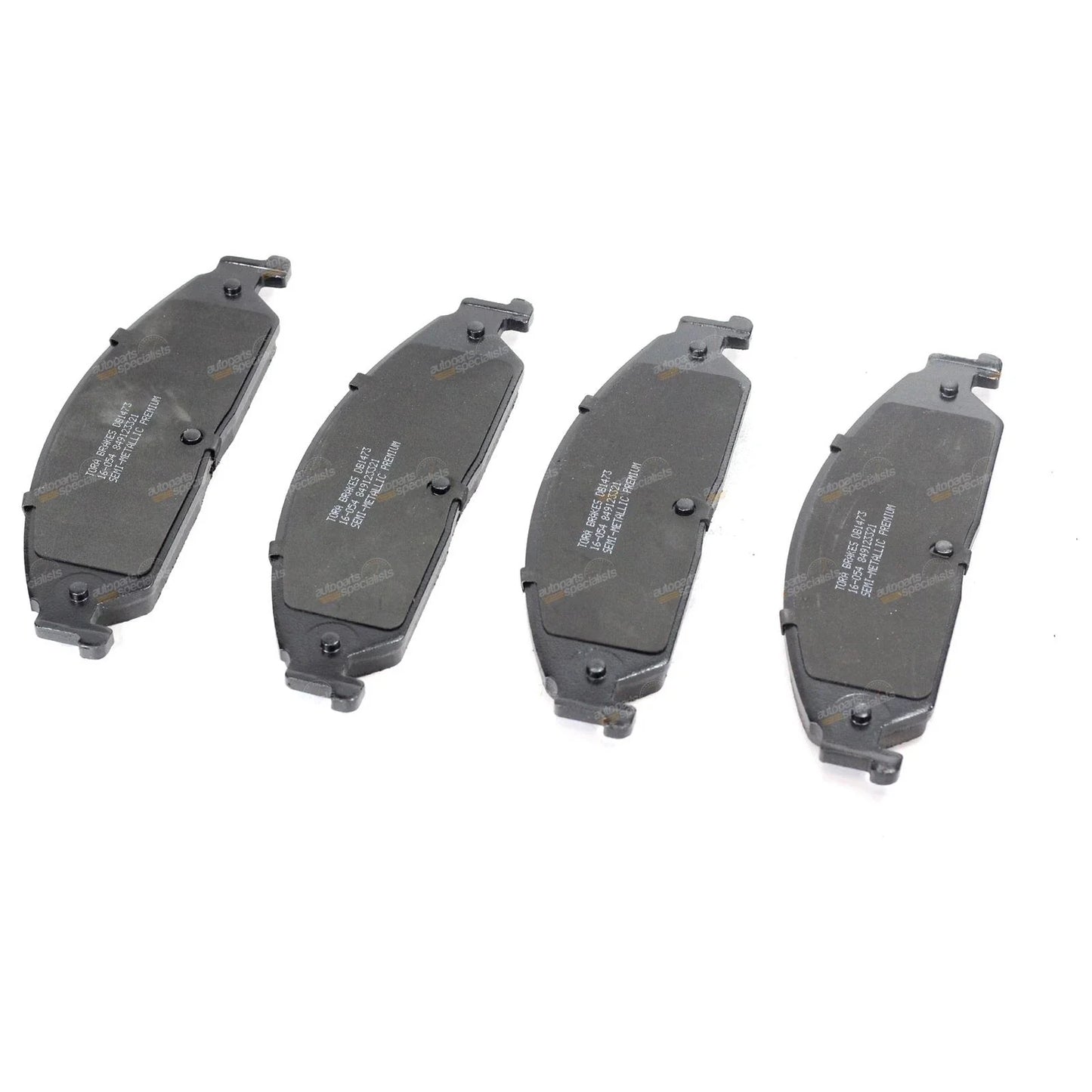 Front Disc Rotors + Brake Pads for Ford Territory MK RWD AWD (2004-2014)
