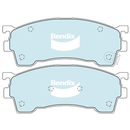 Set of 4 Bendix Front Disc Brake Pads for Mazda Premacy (2001–2003)