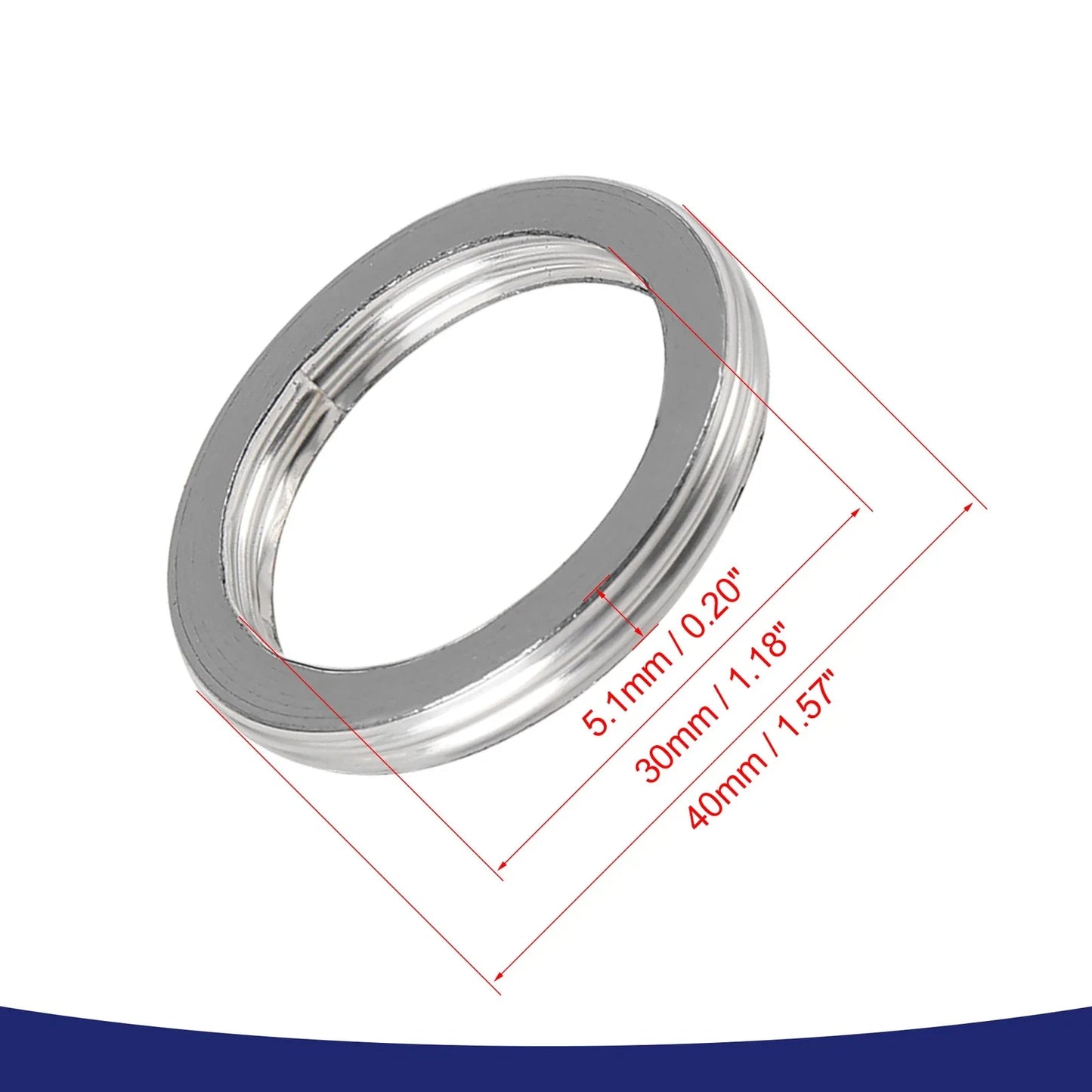 30mm-40mm Motorcycle Exhaust Muffler Pipe Gaskets for Honda CG125