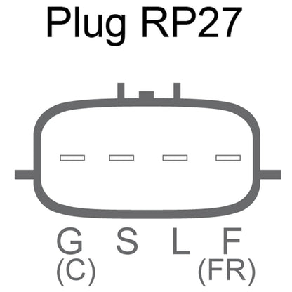 Alternator for Mitsubishi Pajero Io (1999–2001)