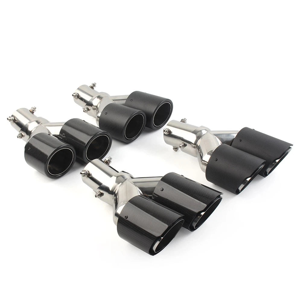 2X LED Turn Signal Light for Universal Motorcycle (Black)