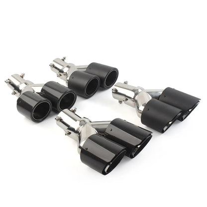 2X LED Turn Signal Light for Universal Motorcycle (Black)