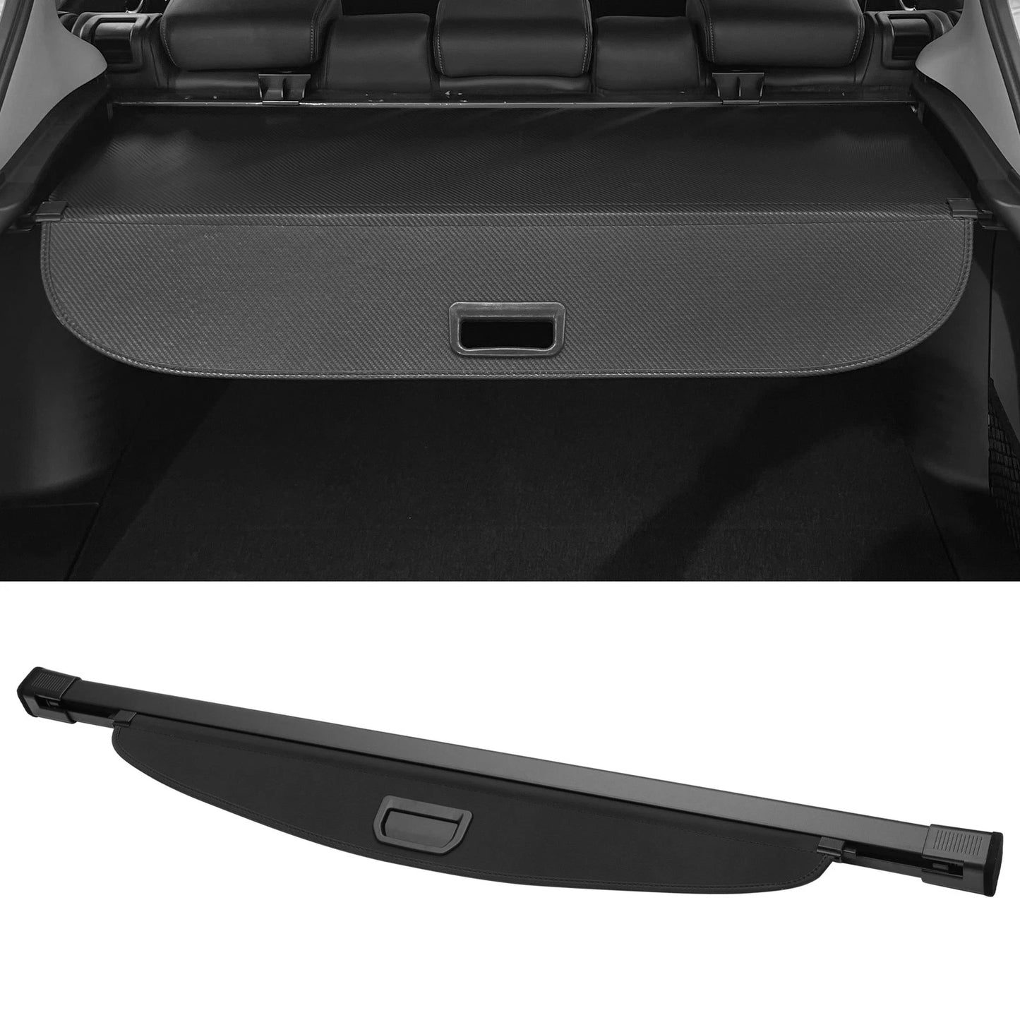 Retractable Cargo Cover for Kia EV6 (2022–2024) Black Carbon Fiber