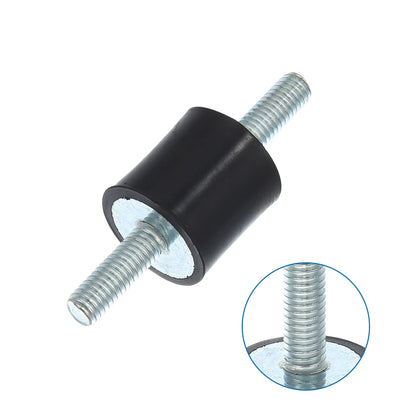 Set of 4 M6 Anti Vibration Rubber Isolator Dampers for Cars (20x20mm)