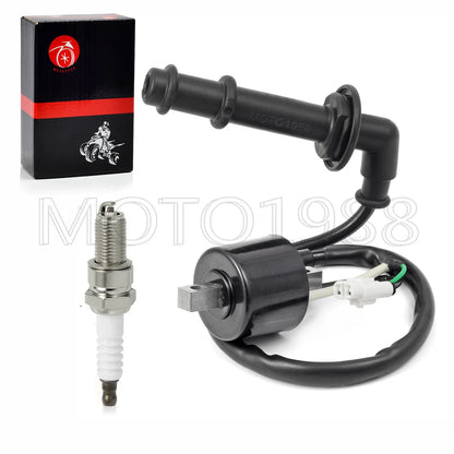 Ignition Coil & Spark Plug CAP for Suzuki Quadracer 450 LTR450 (2006–2009)