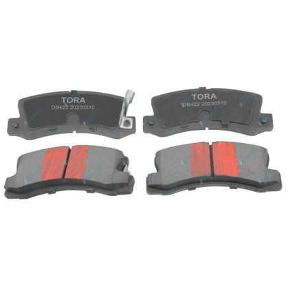 Rear Disc Brake Pads Set for Toyota Celica GT4 ST185 (1990-1992) AWD 4cyl