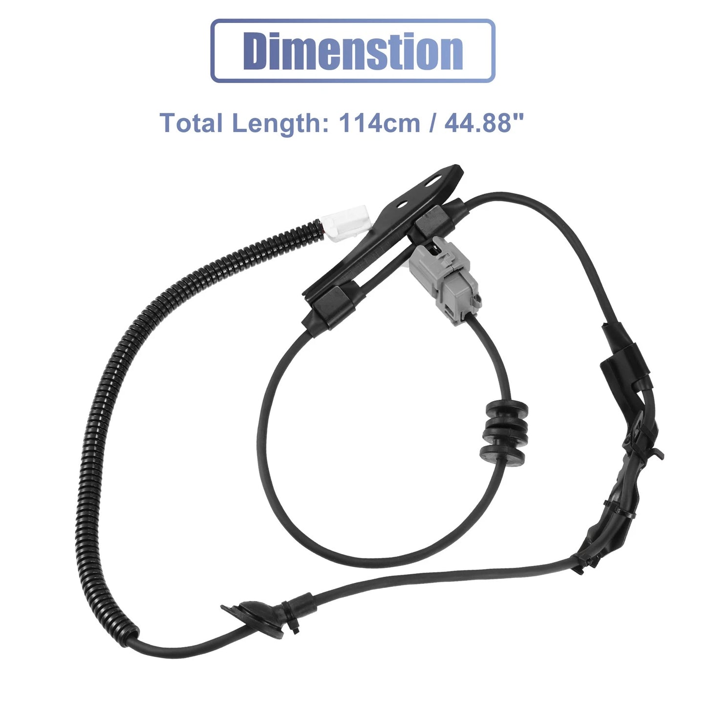 ABS Wheel Speed Sensor Wiring Harness Rear Left 89516-0D120 for Toyota Echo (2000–2005)