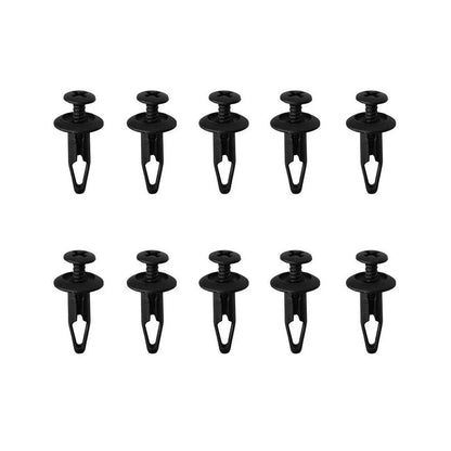 10 x Car Door Trim Panel Clips Screws for 2000-Up Ford Focus