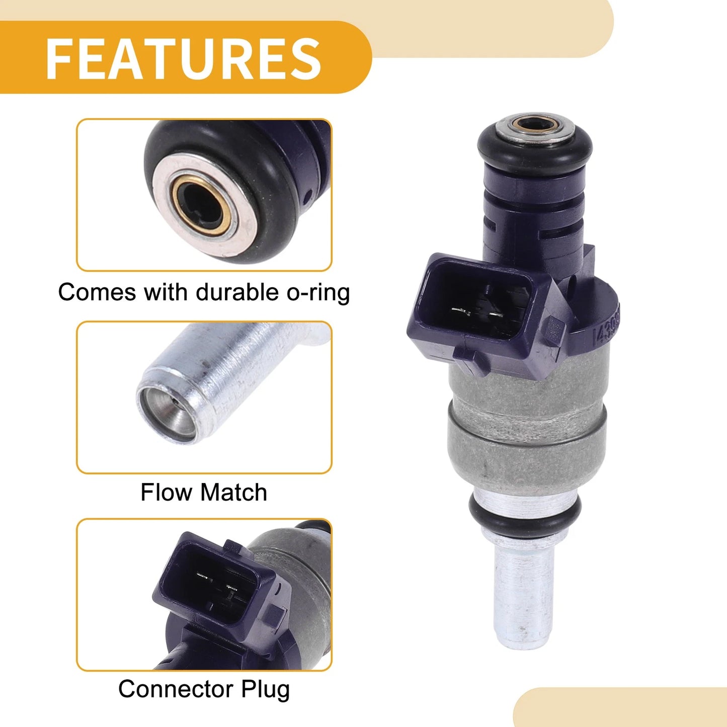 Fuel Injector No.13537546245 for BMW 330ci (E46) (2001–2006)