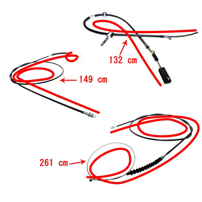 Parking Brake Cable for Toyota HiAce Commuter (LH102 LH115 RZH112)