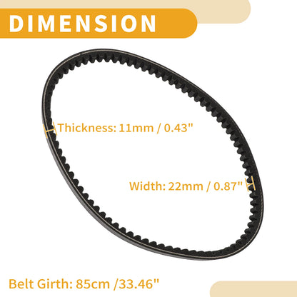 Drive Belt V-Belt for Honda Helix CN250 Elite CH250 (1986–2007)